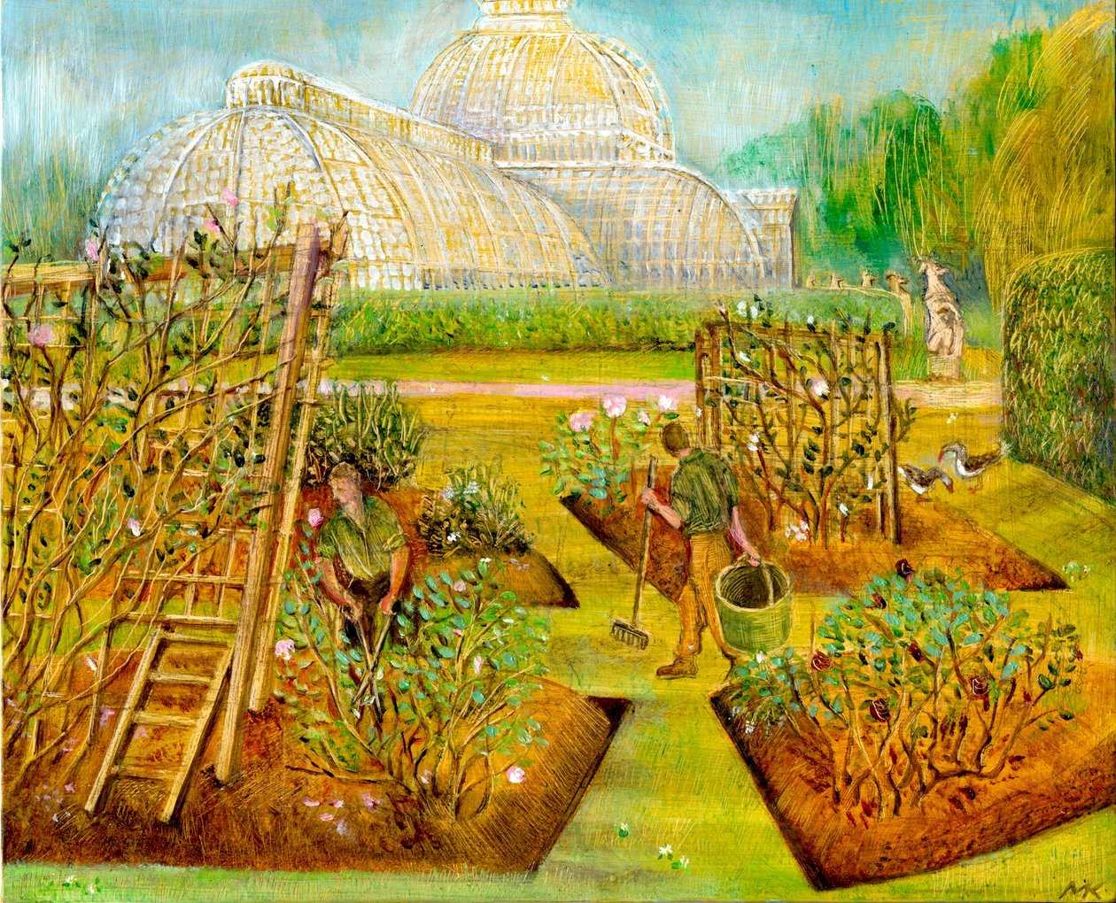 Giardinieri, Kew, 2002 da Mary Kuper