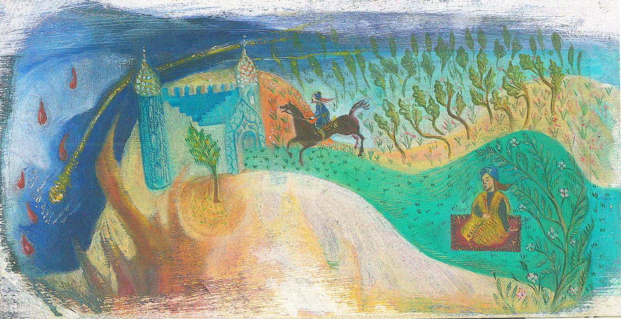 Tappeto persiano, 2003 da Mary Kuper