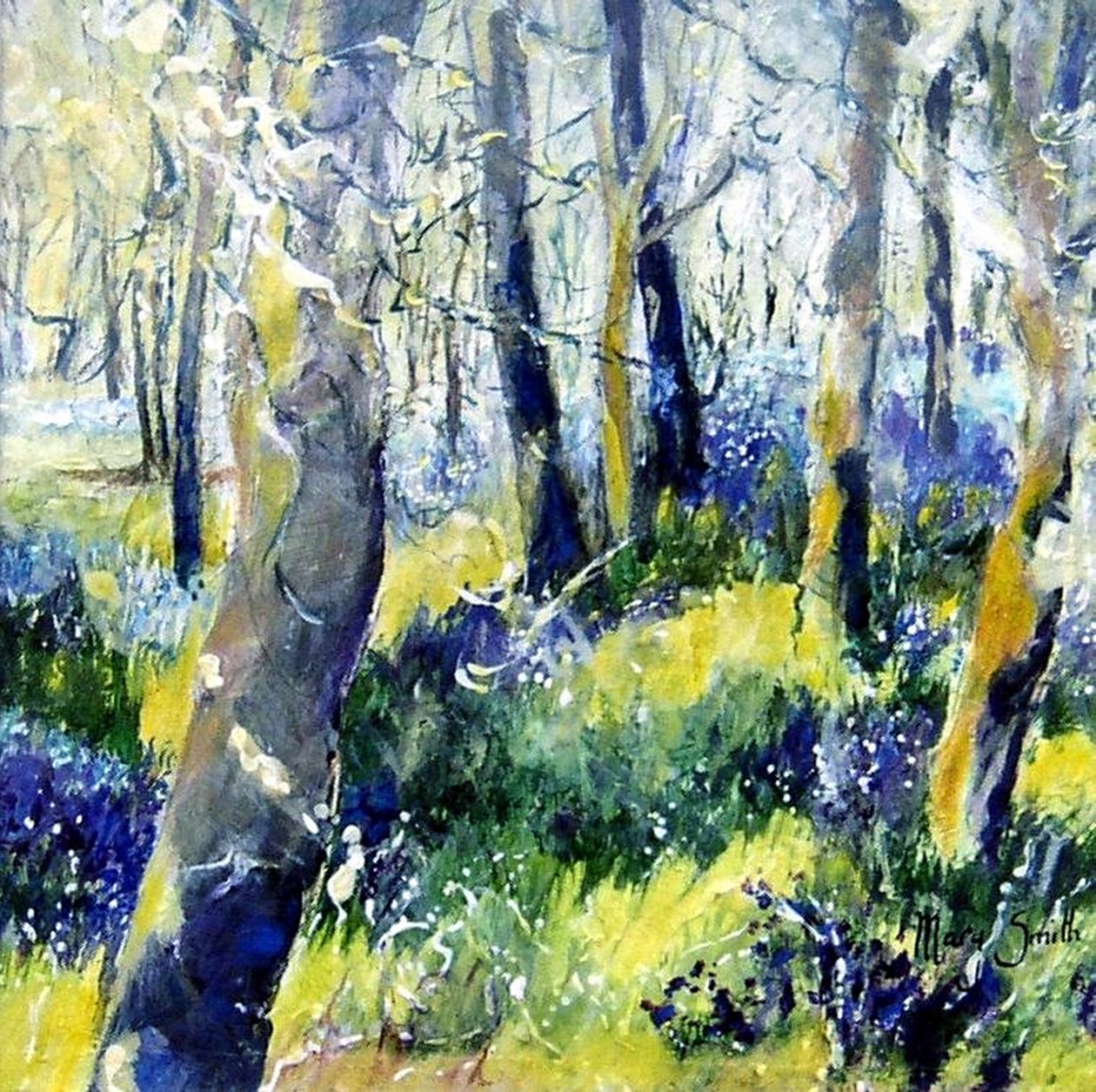 Campanule e Giallo da Mary Smith