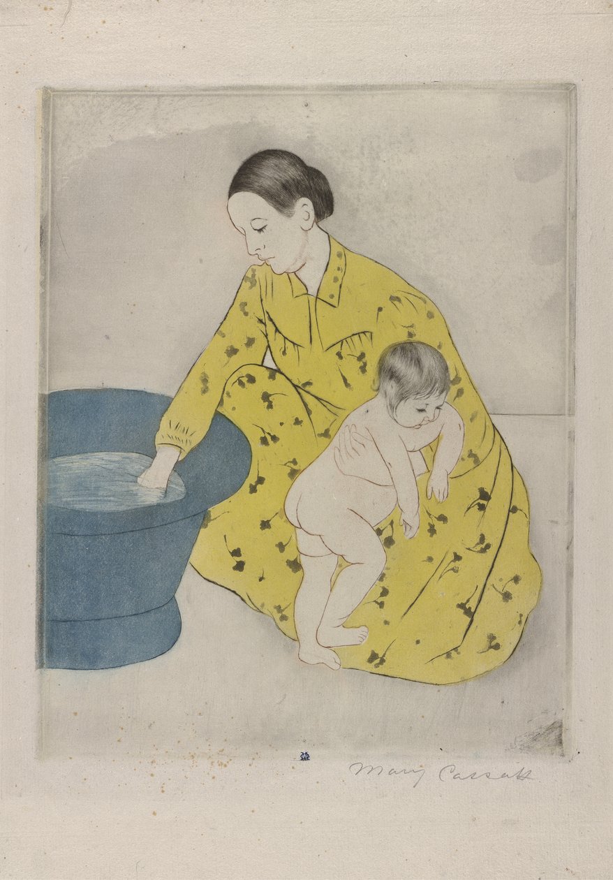 Il bagno, 1890-91 da Mary Cassatt