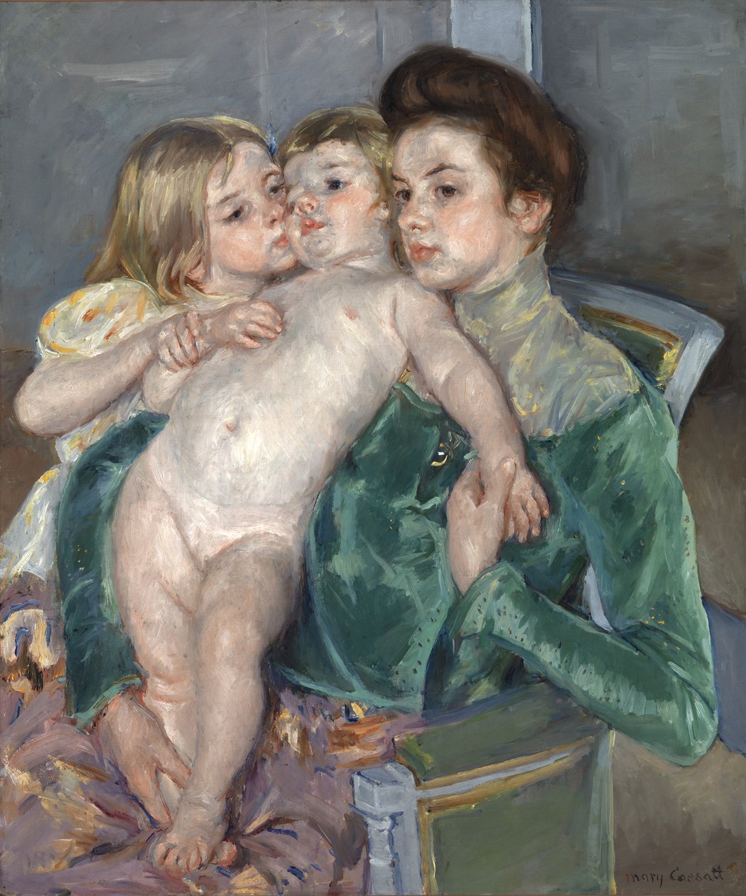 La carezza da Mary Stevenson Cassatt
