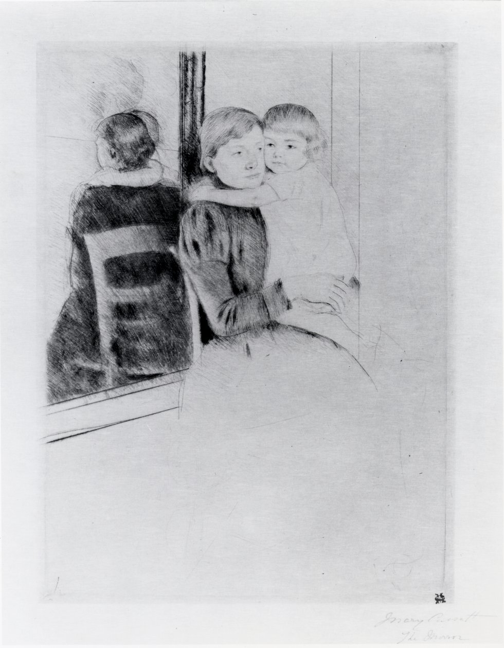 Lo Specchio da Mary Stevenson Cassatt