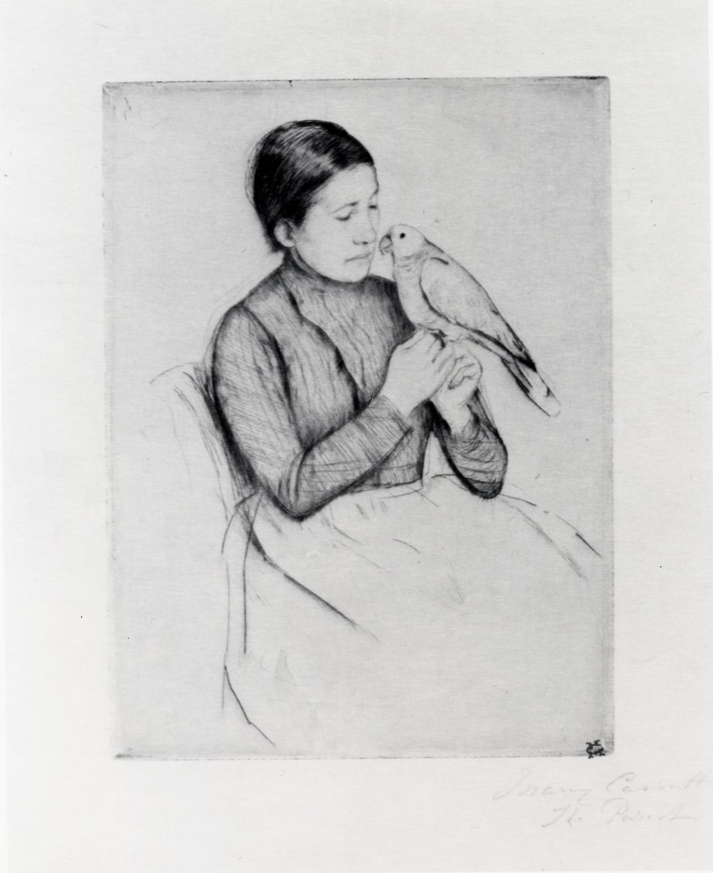 Il Pappagallo da Mary Stevenson Cassatt