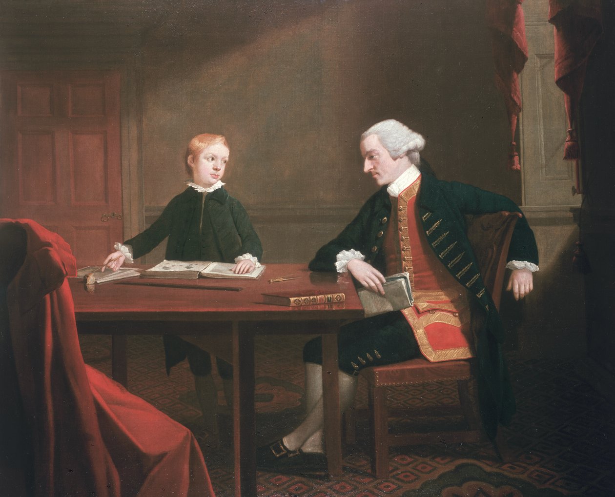 Samuel Smith e suo Figlio William, c.1770 da Mason Chamberlin