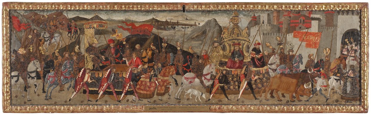 Il trionfo di Cesare, c.1480-1500 da Master of Marradi