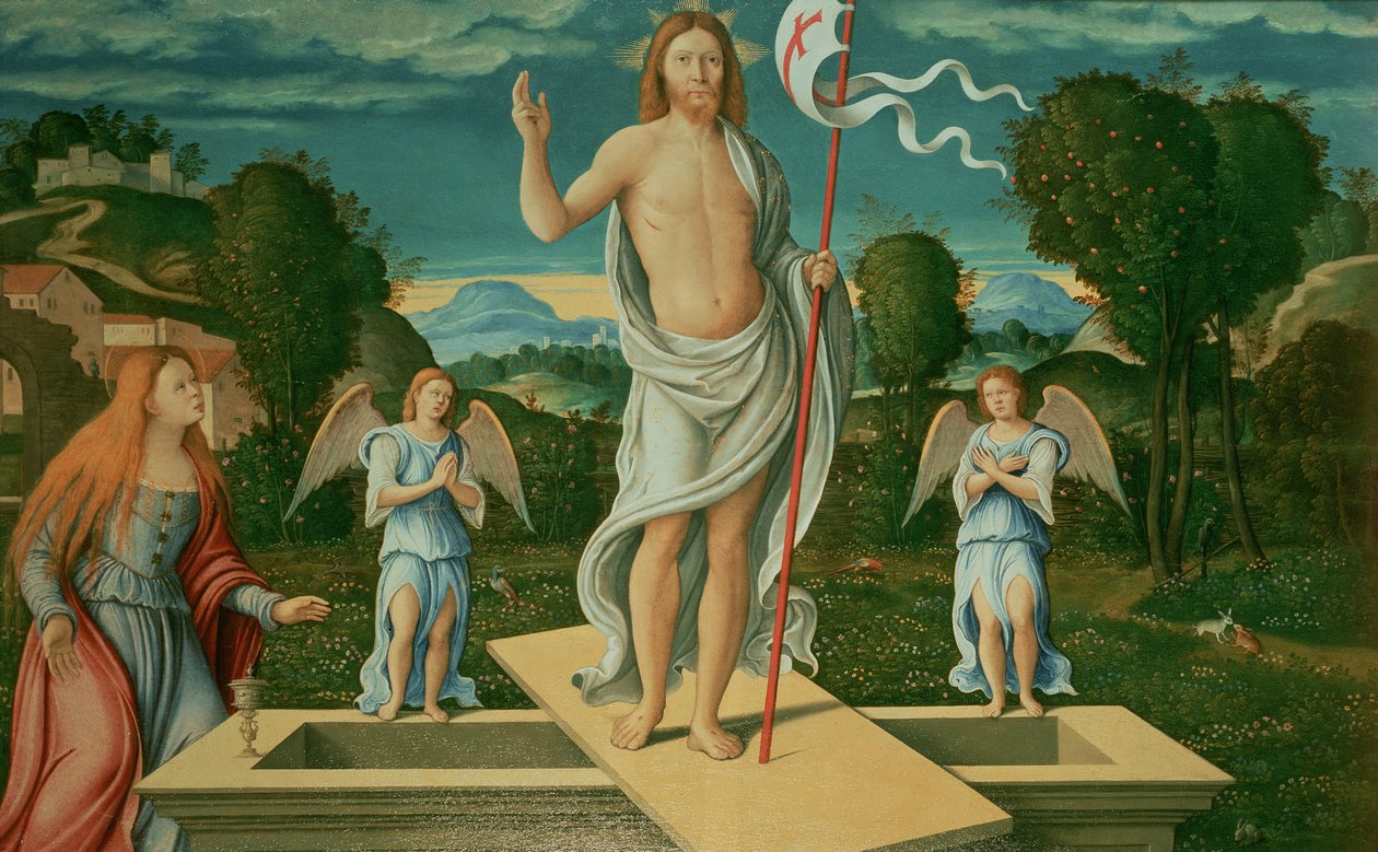 La Resurrezione da Master of Santacroce