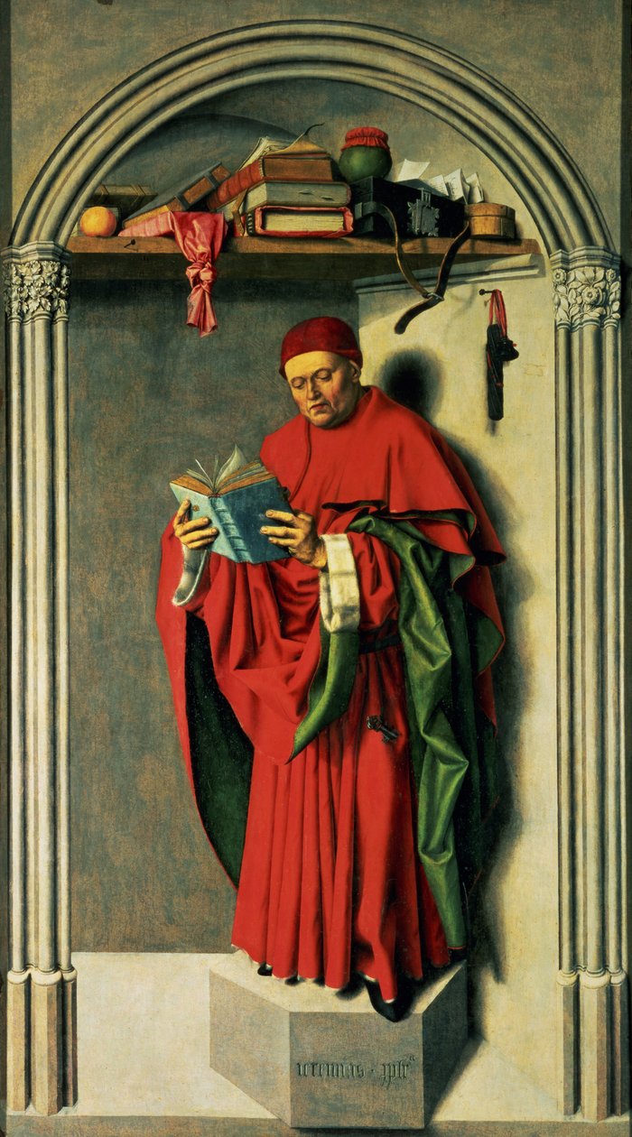 Il profeta Geremia, 1443-45 da Master of the Aix Annunciation