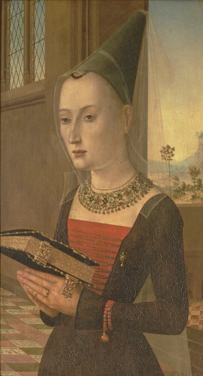 Ritratto di Maria Bonciani, Moglie di Pierantonio Baroncelli da Master of the Baroncelli Portraits