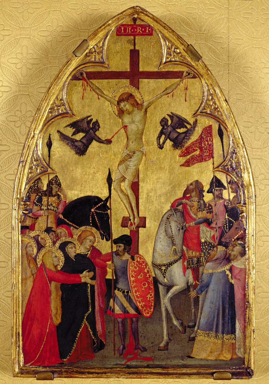 La crocifissione da Master of the Pieta