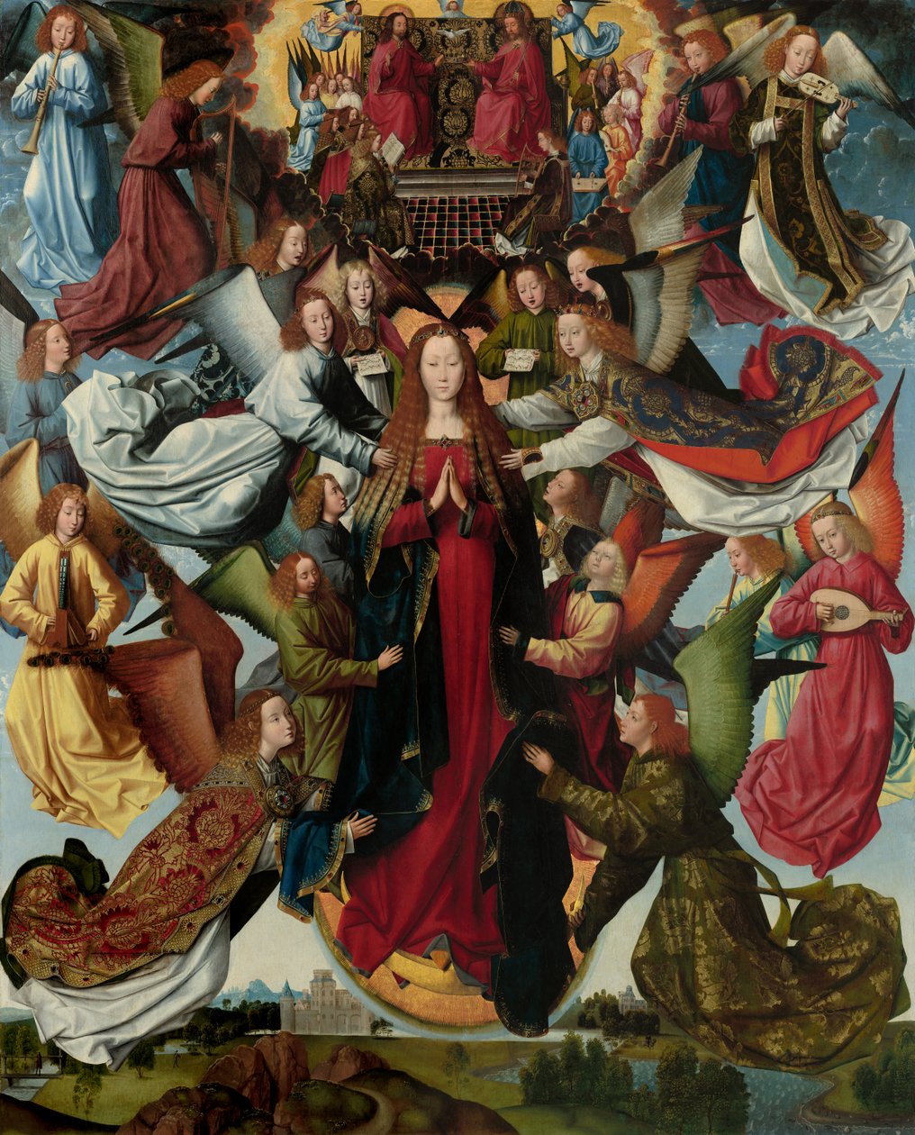 Maria, Regina del Cielo da Master of the St Lucy Legend