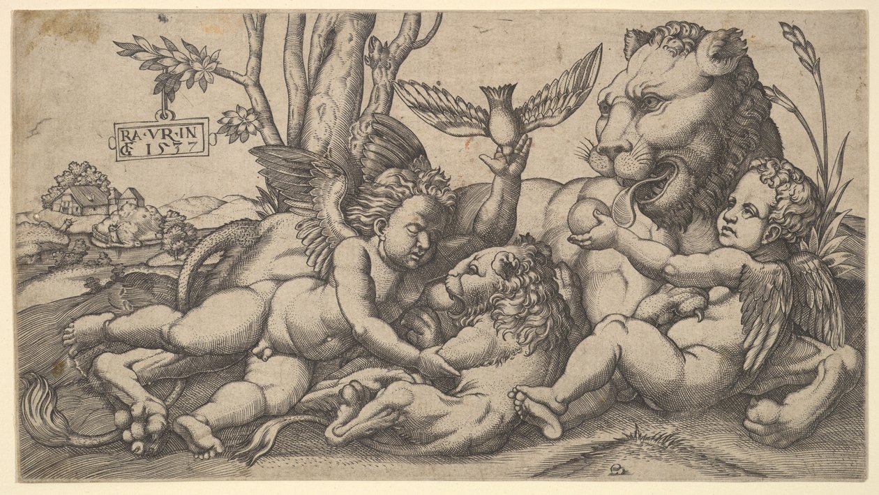 Putti e leoni da Master FG