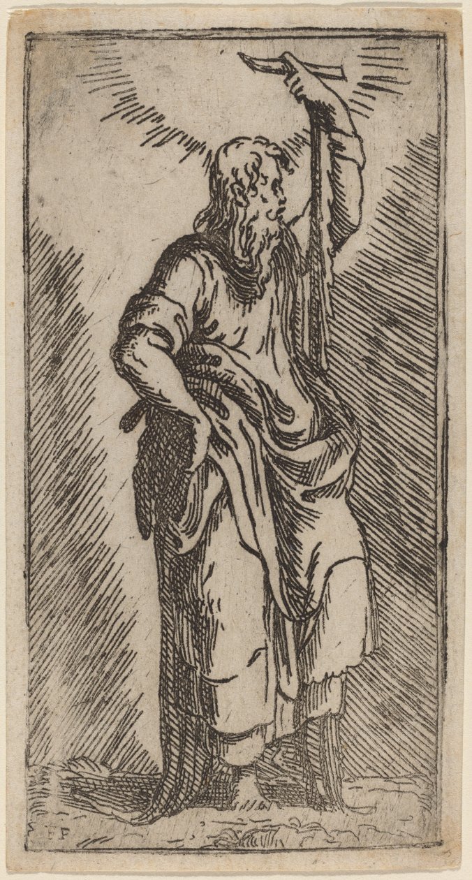 San Simone da Master F.P. after Parmigianino