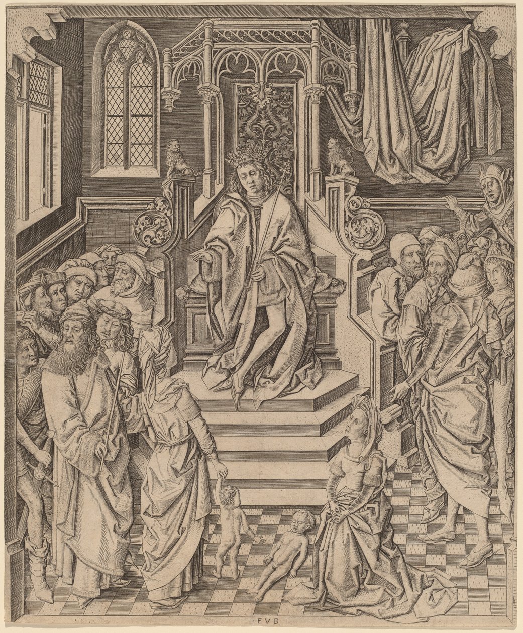 Il giudizio di Salomone da Master FVB