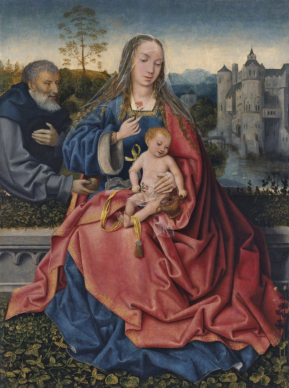 La Sacra Famiglia da Master of Frankfurt
