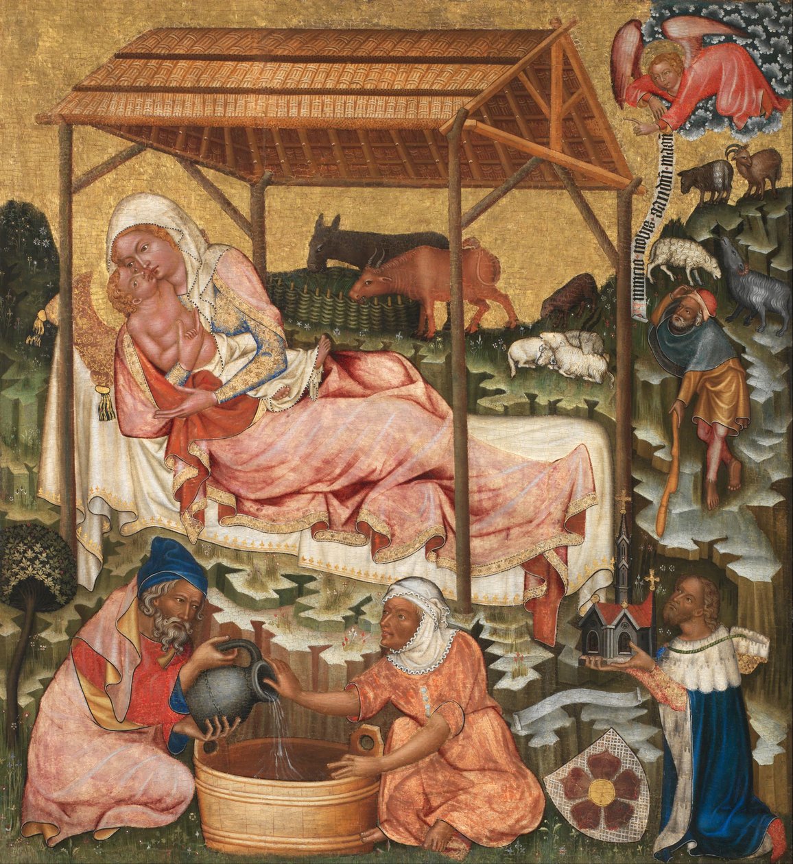 La Natività di Cristo da Master of Hohenfurth
