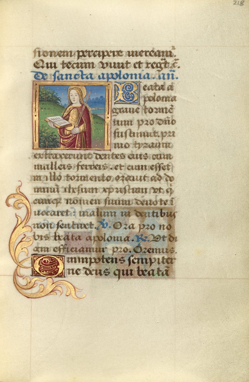 Santa Apollonia da Master of Jacques de Besançon
