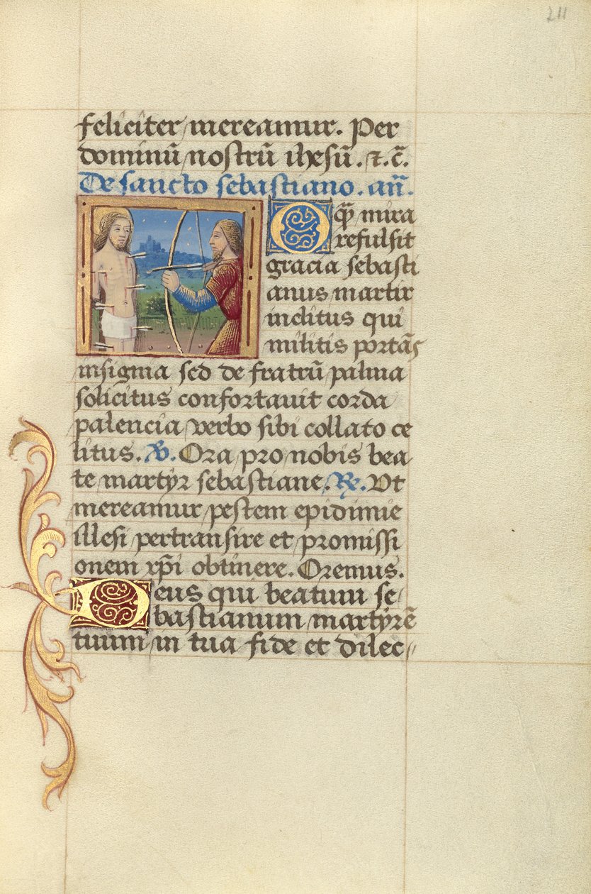 San Sebastiano da Master of Jacques de Besançon