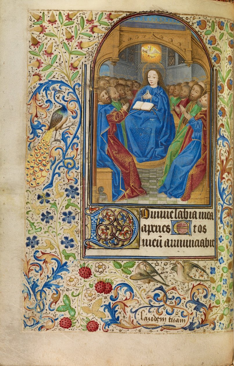 Pentecoste da Master of Jacques of Luxembourg