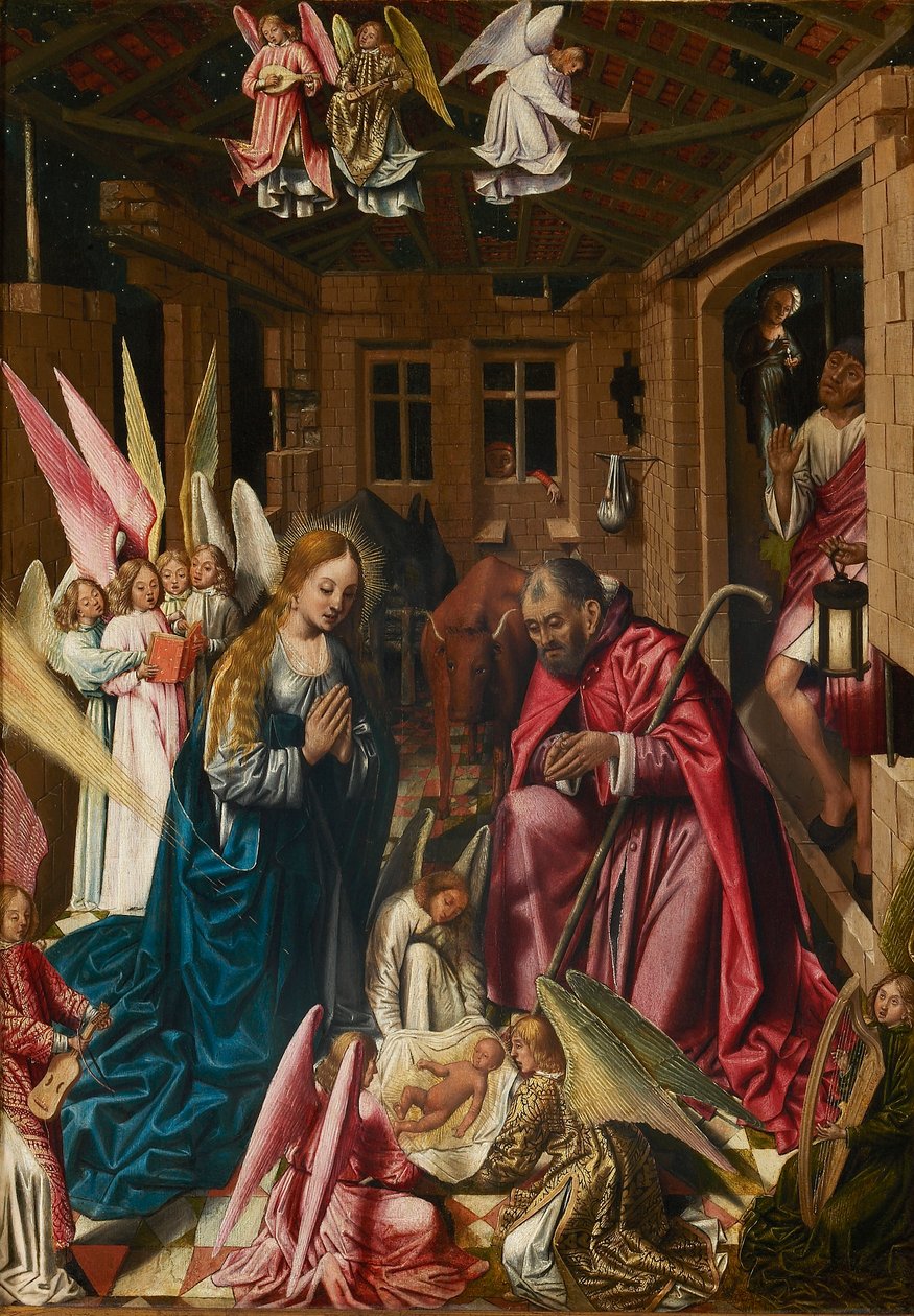 La Natività di Cristo, 1515-1530 da Master of West Flanders