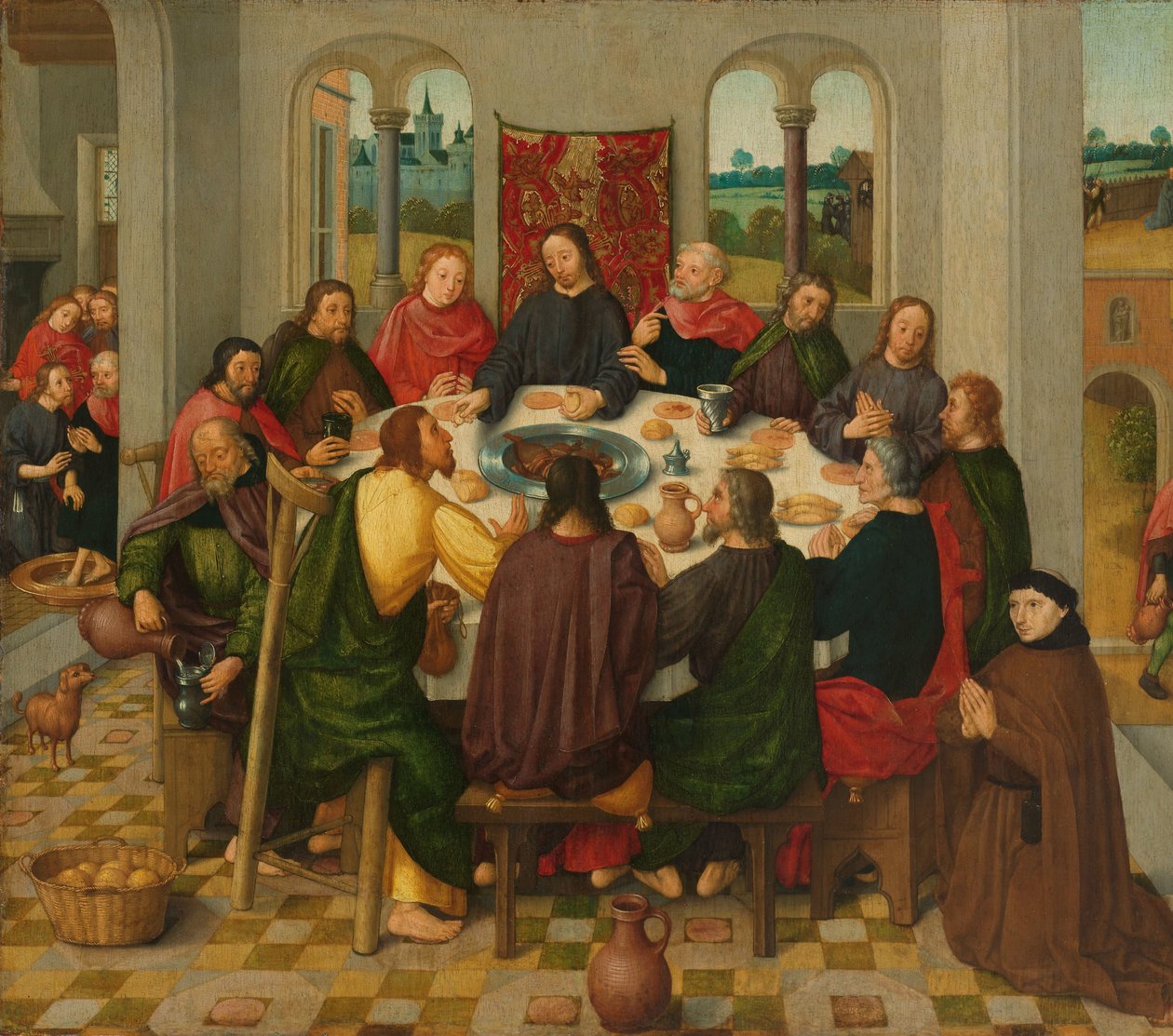 Ultima Cena da Master of the Amsterdam Death of
