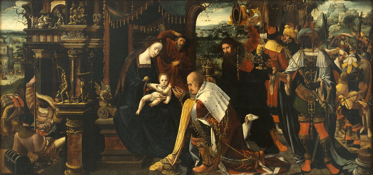 Epifania da Master of the Antwerp Adoration