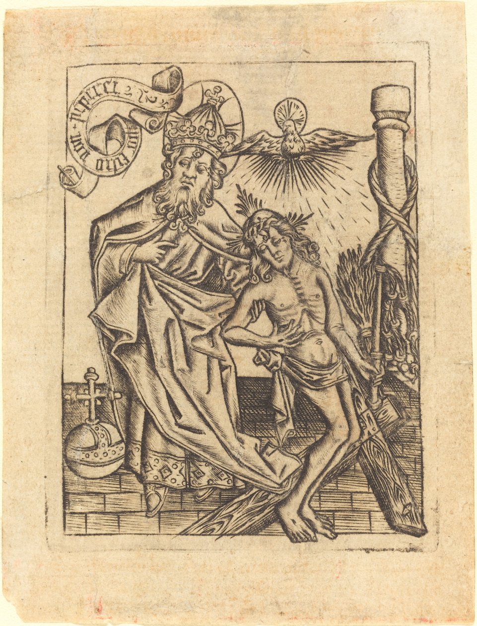 La Trinità da Master of the Berlin Passion
