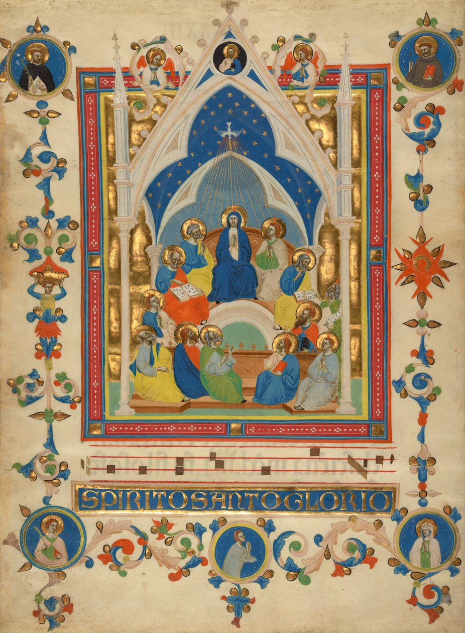 Pentecoste da Master of the Dominican Effigies