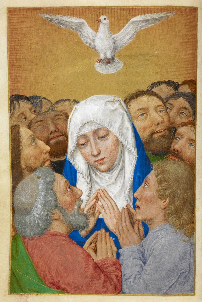La Pentecoste da Master of the Dresden Prayer Books