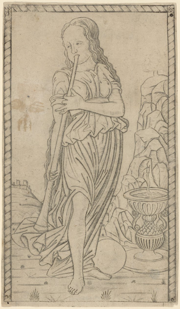 Calliope da Master of the E Series Tarocchi
