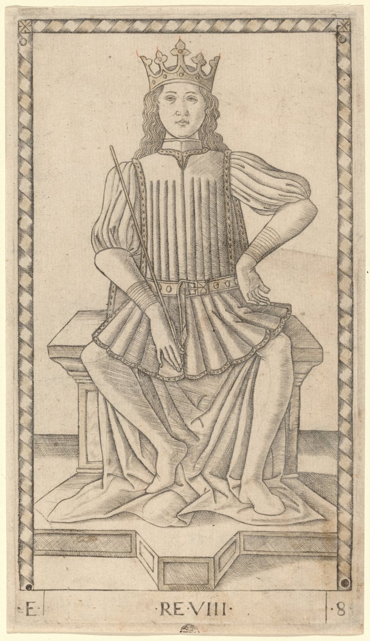 Re da Master of the E Series Tarocchi