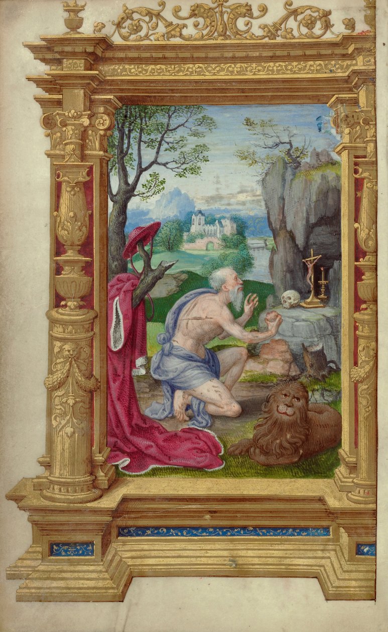 San Girolamo da Master of the Getty Epistles