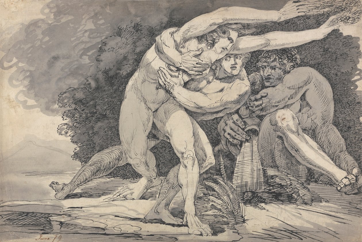 Apollo e Dafne da Master of the Giants