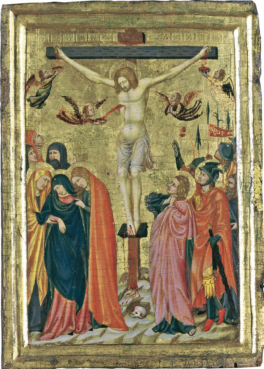 La Crocifissione da Master of the Pomposa Chapterhouse