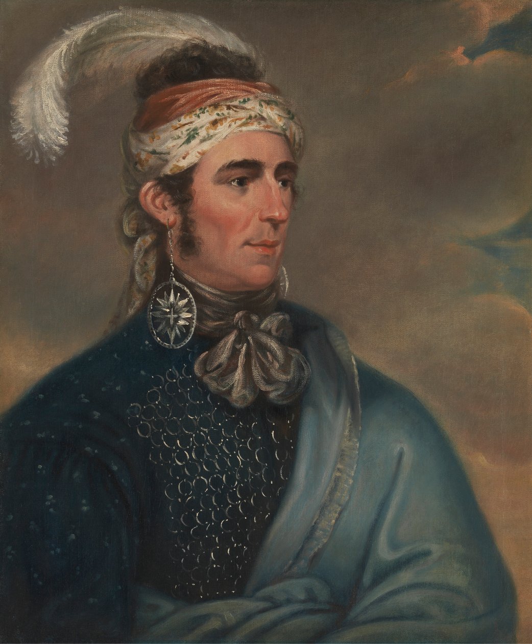 Teyoninhokarawen (Maggiore John Norton) da Mather Brown