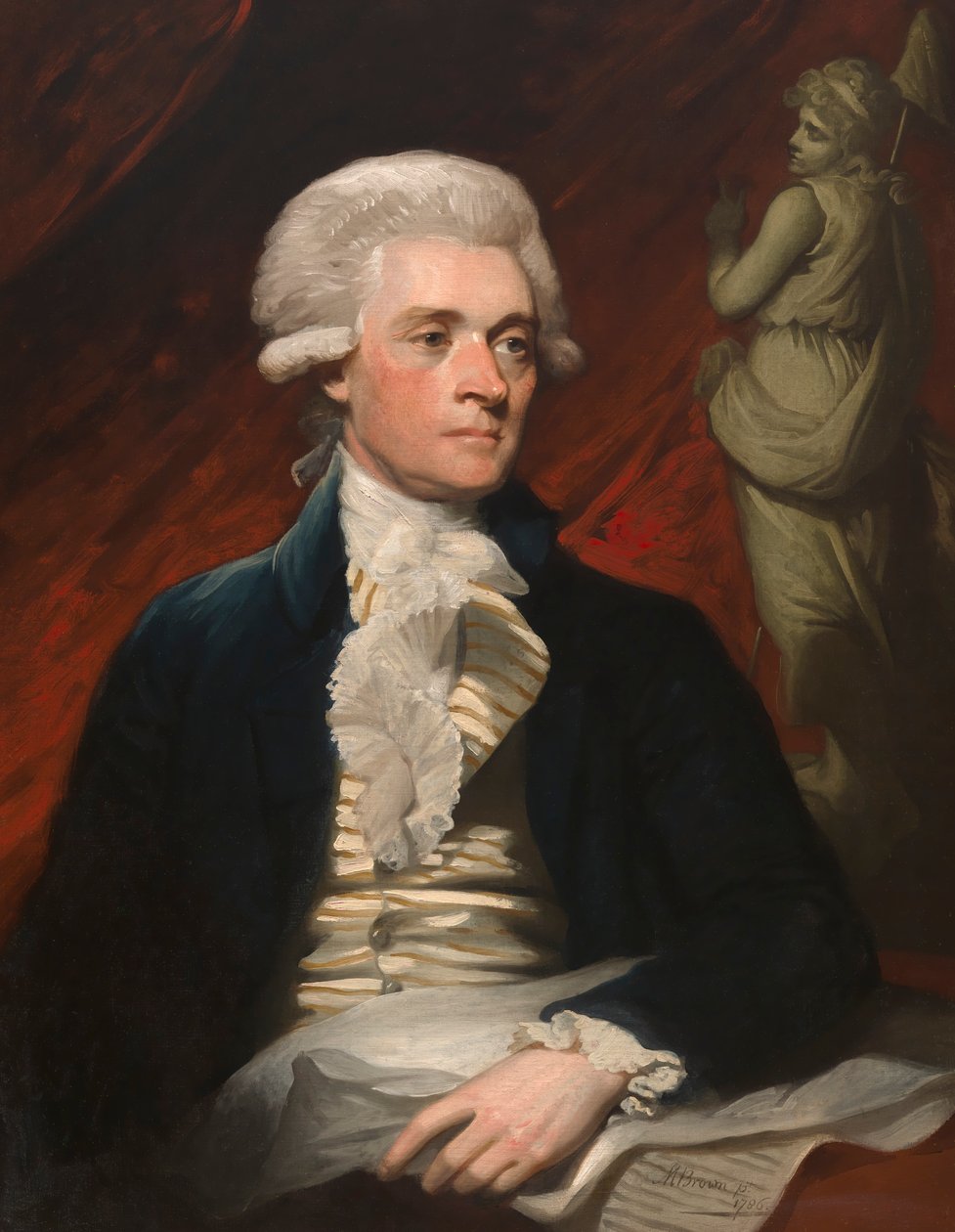 Thomas Jefferson da Mather Brown