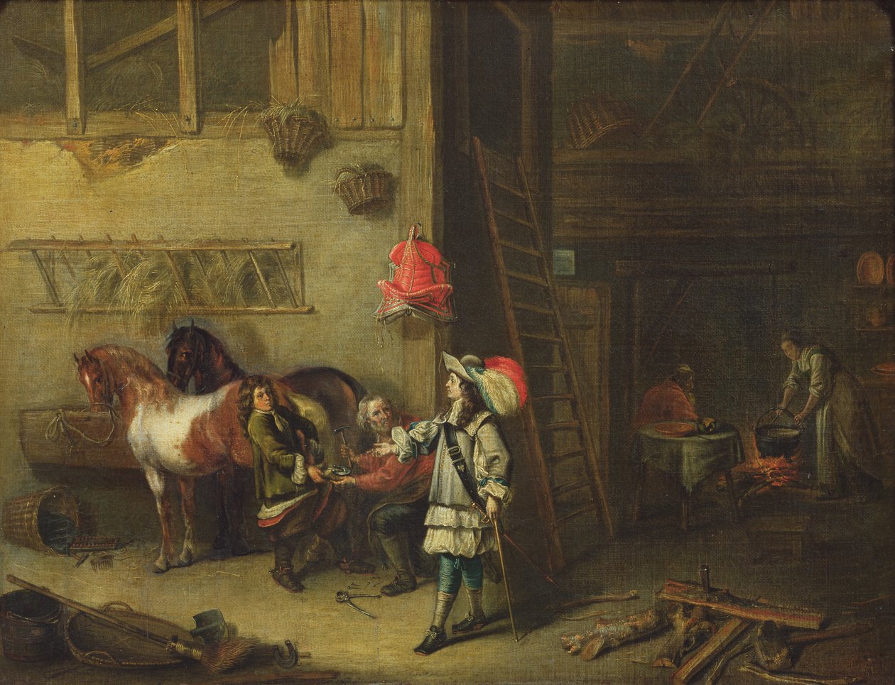 Il fabbro da Matheus van Helmont