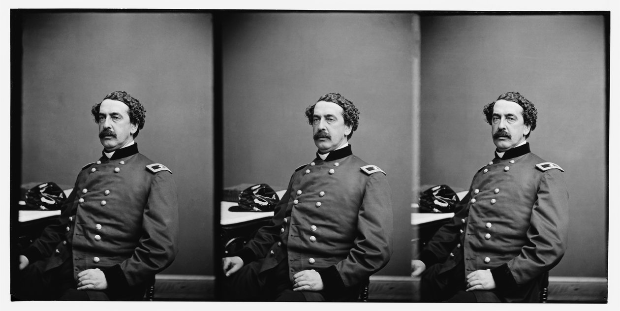 Gen. Brig. Unione Abner Doubleday da Mathew B. Brady