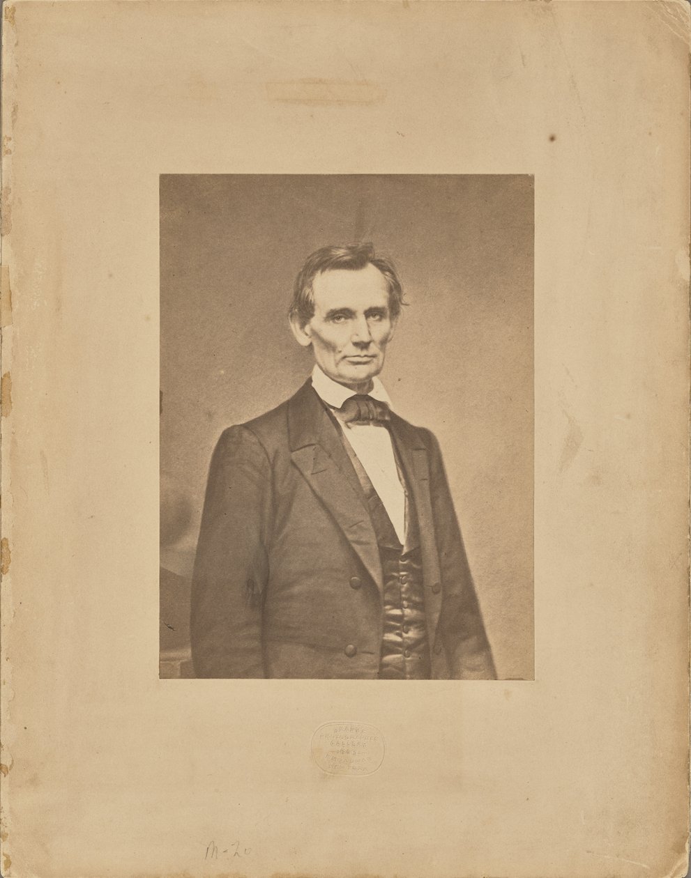 Abramo Lincoln da Mathew B. Brady