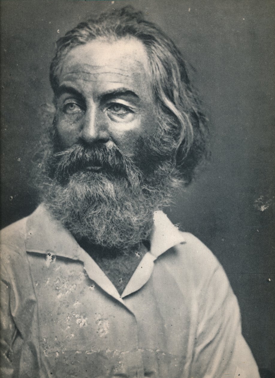 Walt Whitman, c1862, 1939 da Mathew B. Brady