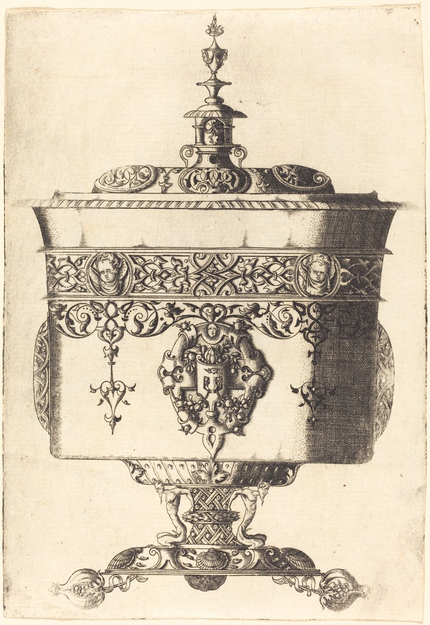 Calice riccamente decorato da Mathis Zündt