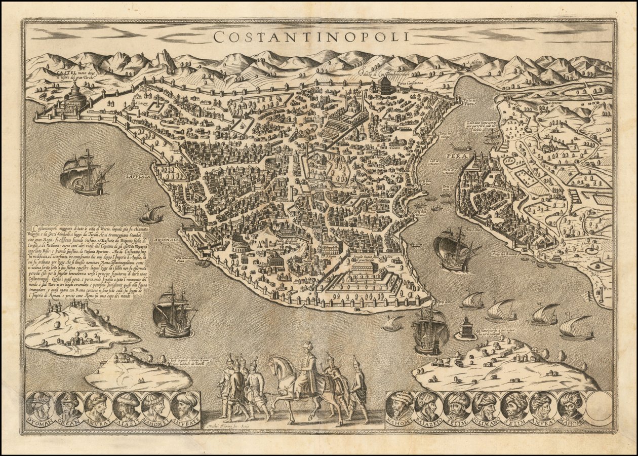 Costantinopoli da Matteo Florimi