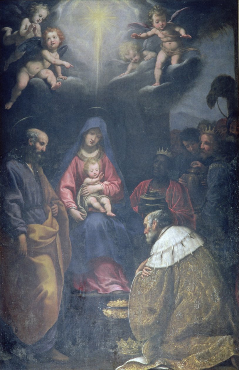 Adorazione dei Magi da Matteo Rosselli