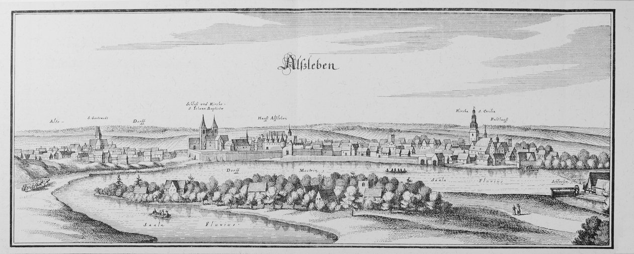 Alsleben da Matthaus Merian