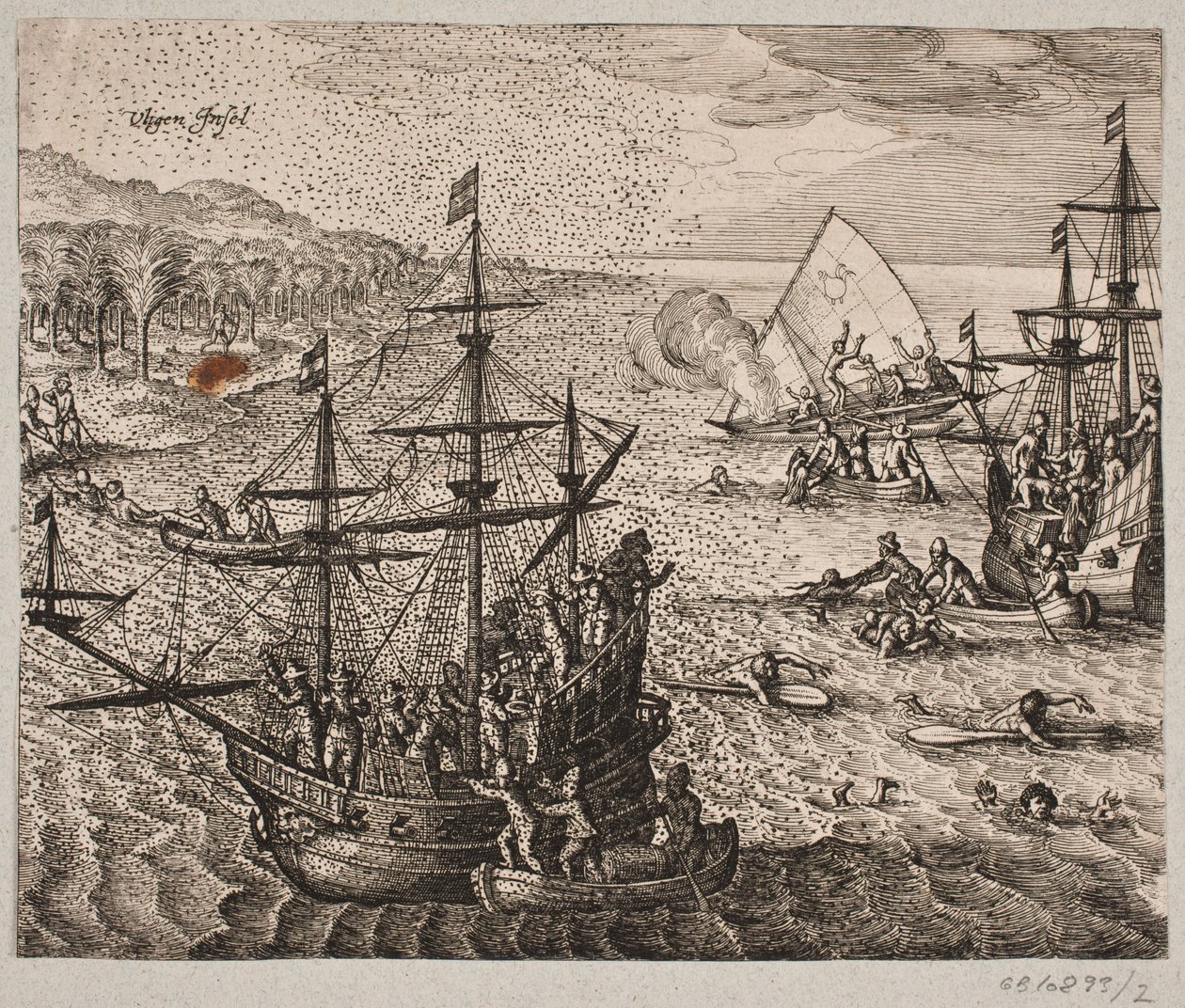 Hvordan de vilde folk besejredes da Matthäus Merian d.Æ.