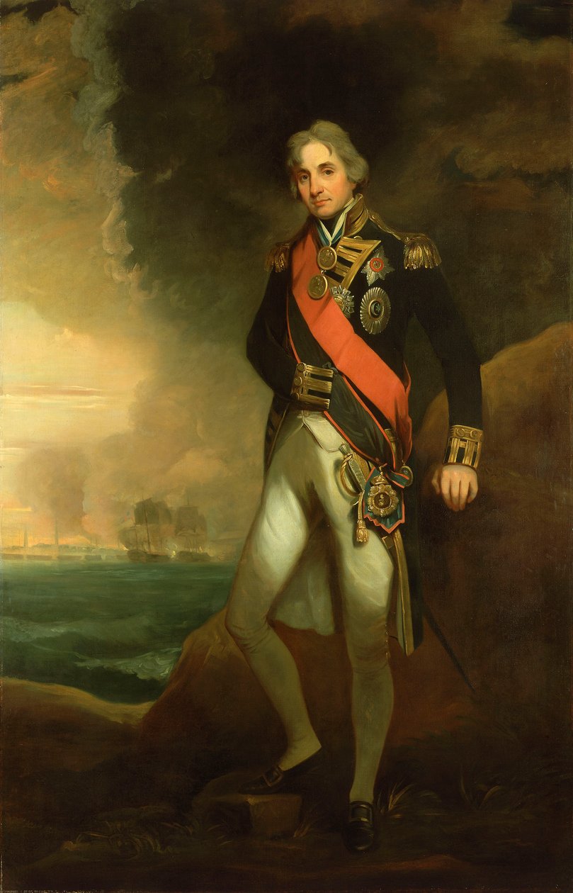 Retroammiraglio Horatio Nelson da Matthew (attr.to) Shepperson