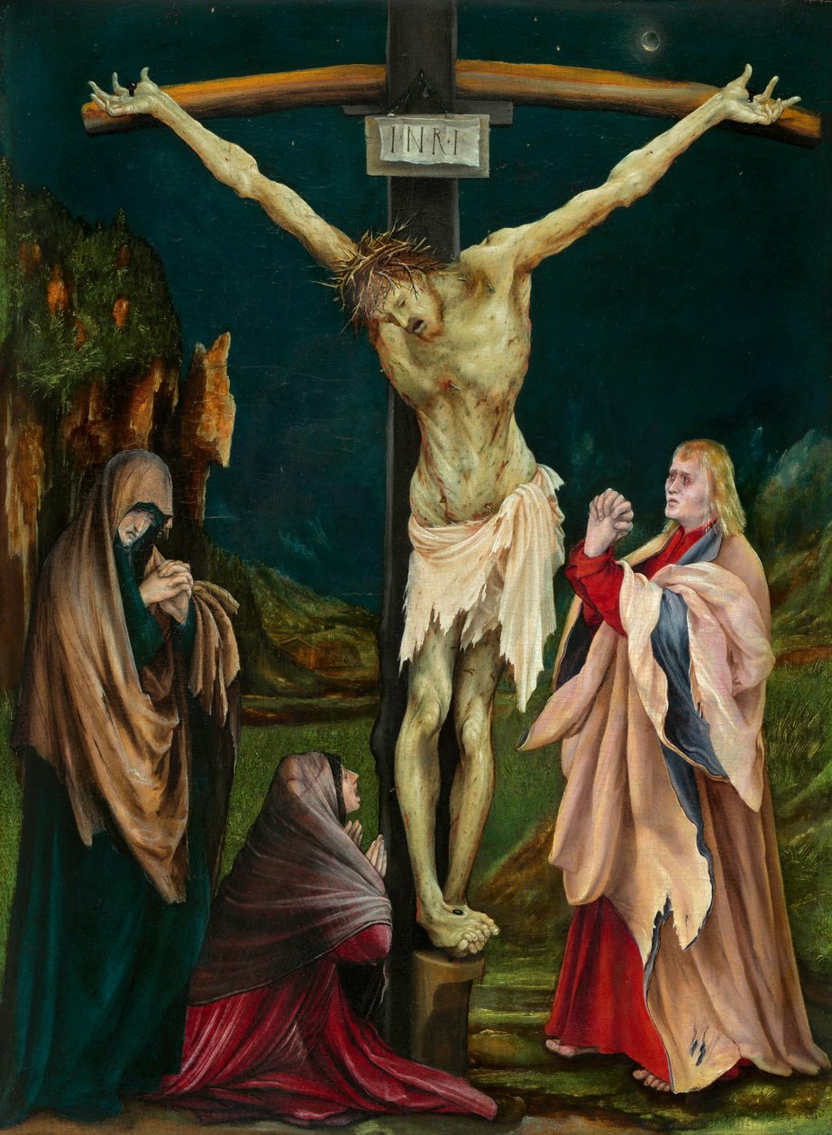 La piccola crocifissione da Matthias Grünewald