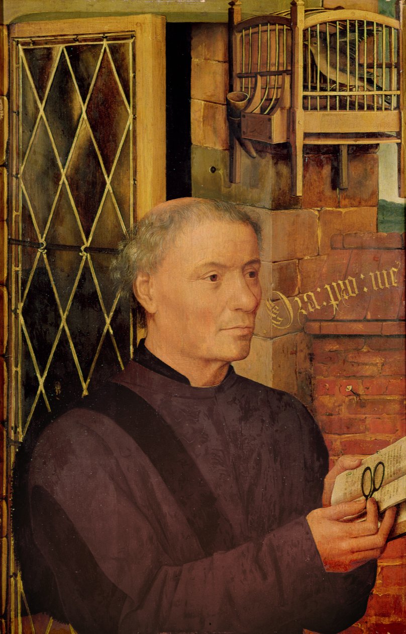 Ritratto di un patrono da Matthias Grünewald