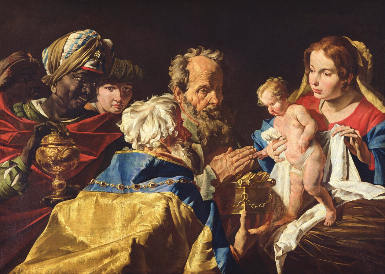 Adorazione dei Magi da Matthias Stomer