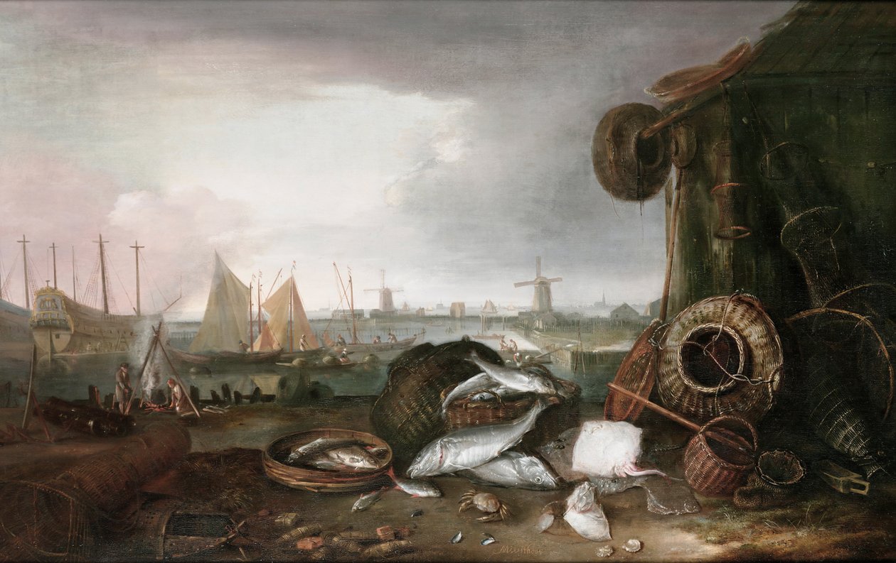 De Grashaven da Matthias Withoos