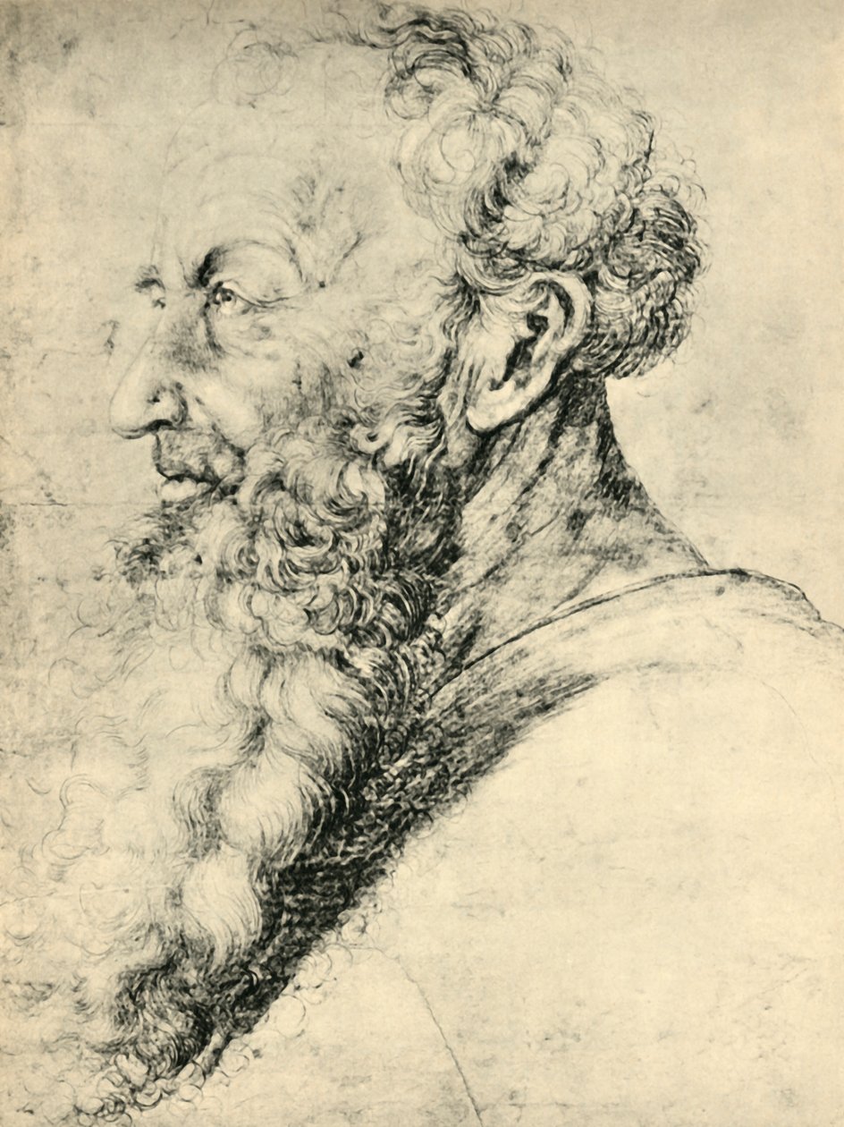 Ritratto di Guido Guersi da Matthias Gruenewald